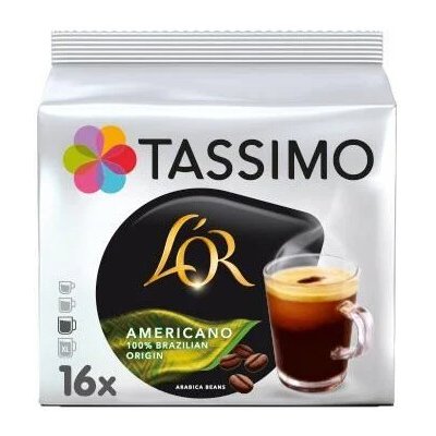 TASSIMO L´OR Brazil Americano 16 kapslí – Hledejceny.cz