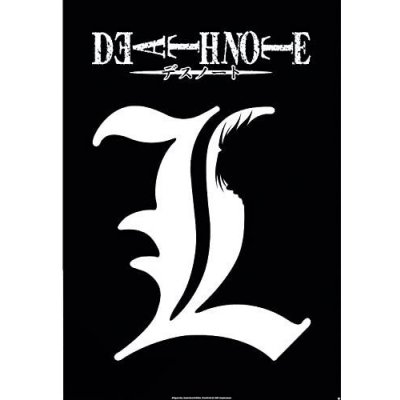 Plakát, Obraz - Death Note - L Symbol, (61 x 91.5 cm) – Hledejceny.cz