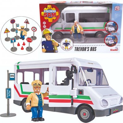 Simba Požárník Sam Trevorův autobus 21 cm – Zboží Mobilmania