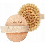 Lullalove masážní kartáč na sucho – Zboží Mobilmania