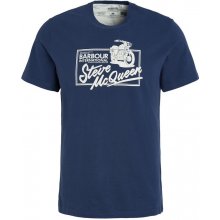 Barbour International Eddie T-Shirt Oxford Navy