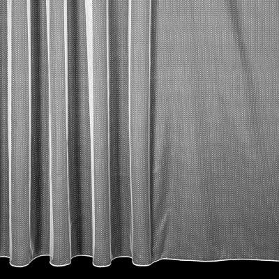 Rand žakárová záclona INCI/1043 drobný puntík, bílá, výška 110cm (v metráži) – Zboží Mobilmania