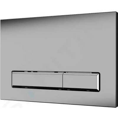 SLW 50 - Dvojčinné splachovací tlačítko do rámu SLR 21 chrom – Zboží Mobilmania