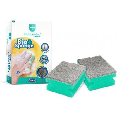 BONUS B693 Houba na mytí nádobí "Bio Sponge Immunetec", 2 ks – Zboží Mobilmania