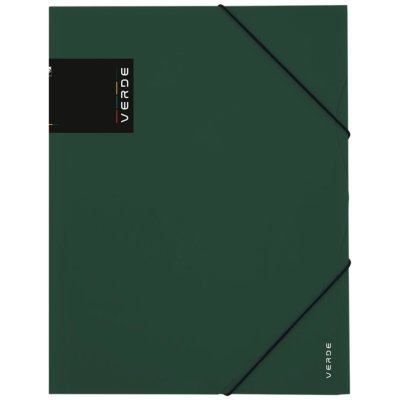 Verde Desky s chlopněmi a gumičkou A4 zelené – Zboží Živě