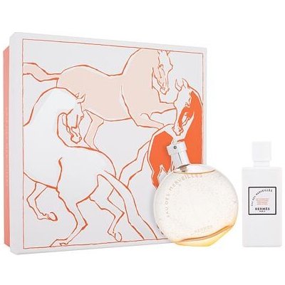 Hermes Eau Des Merveilles EDT 100 ml + tělové mléko 80 ml dárková sada