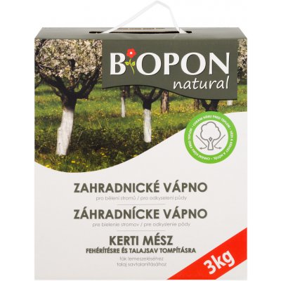 Bopon zahradnické vápno 3 kg – Zboží Dáma