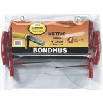 Imbusové T-klíče 6ks 2-6 mm BONDHUS HTX60M – Zboží Dáma