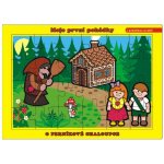 Teddies deskové O Perníkové Chaloupce 26 x 17 cm Moje první pohádky 24 dílků – Zboží Mobilmania