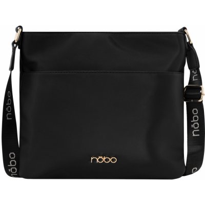 Nobo dámská crossbody kabelka R3052-C020 black nylon – Zboží Mobilmania