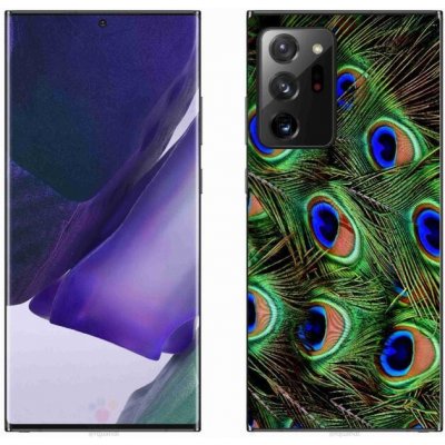 Pouzdro mmCase Gelové Samsung Galaxy Note 20 Ultra - paví peří – Zboží Mobilmania