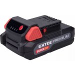 EXTOL PREMIUM 8895780 20V LiIon 2 Ah, – Zboží Dáma