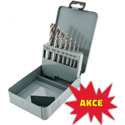 Sada OREN - strojní závitníky DIN 371 C35° (slepý závit), 7dílná – Hledejceny.cz