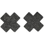 Fever Cross Nipple Pasties Black – Zboží Dáma