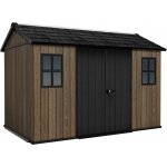 Keter Apex 7,5 x 11 Walnut, s podlahou, 612045 – Hledejceny.cz