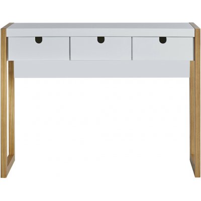 Sob nábytek Bílý Marckeric Derrick MDF borovice F0MKC-11301 – Zboží Mobilmania