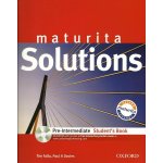 Davies: Maturita Solutions pre-intermediate student´t book + CD CZedition – Hledejceny.cz