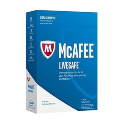 McAfee LiveSafe 3 lic. 3 roky (MLS-3Y3D) – Hledejceny.cz