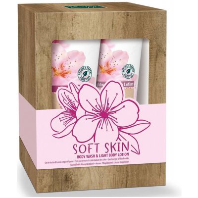 Kneipp Body Wash Soft Skin sada sprchový gel 200 ml + tělové mléko 200 ml dárková sada – Zboží Mobilmania