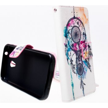 Pouzdro Wallet Design Alcatel U5 4047D Mandala