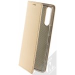 Pouzdro Sligo Smart Magnet Sony Xperia 5 zlaté – Zboží Živě