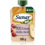 Sunar Bio kapsička Hruška malina 4m+ 100 g – Hledejceny.cz