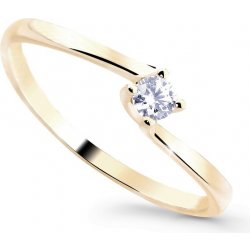 Zodiax Zlatý prsten se zirkonem 1084