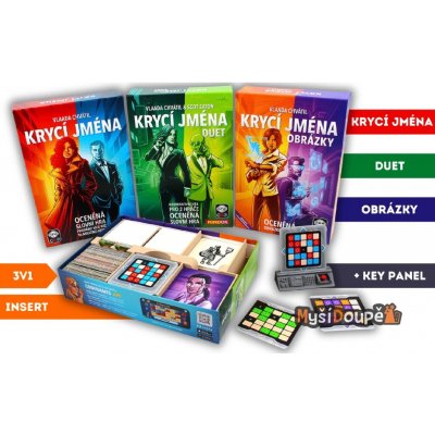 Myší Doupě Krycí jména 3v1 - Insert – Zboží Živě