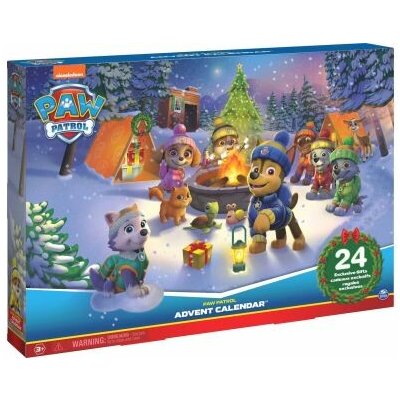 Spin Master PAW Patrol Tlapková Patrola Adventní kalendář 2022 – Zboží Dáma