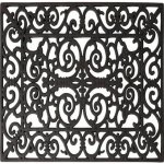 ESSCHERT DESIGN BEST FOR BOOTS obdelníková s ornamenty černá 70 x 45 cm – Zboží Dáma