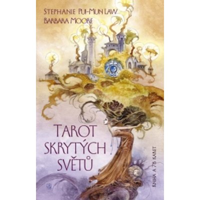 Tarot skrytých světů. Kniha a 78 karet - Barbara Moore, Stephanie Pui-Mun Law