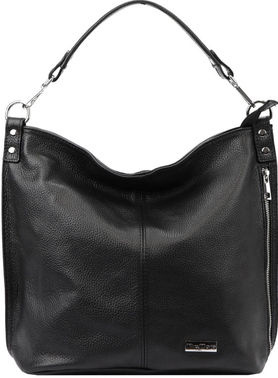 MiaMore dámská kabelka 01-053 Dollaro černá