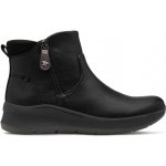 Jana dámské kotníkové boty 8-25472/45 černé elastické šíře H černá – Hledejceny.cz