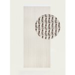 Závěs do dveří NICA 90x210 cm hnědý – Hledejceny.cz