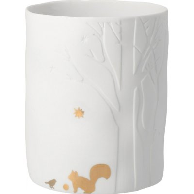 räder Porcelánový svícen Squirrel, bílá barva, porcelán – Hledejceny.cz