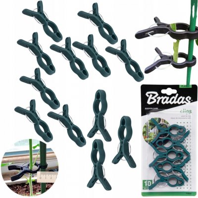 BRADAS Klipsy pro uchycení rostlin BRADAS 8x5,5cm - 10ks – Hledejceny.cz
