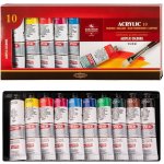 Koh-i-noor souprava akrylových barev 10x40ml – Zboží Dáma