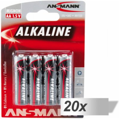 Ansmann Alkaline AA 80ks 5015563 – Zboží Mobilmania