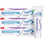 Sensodyne Rapid Whitening 3 x 75 ml – Hledejceny.cz