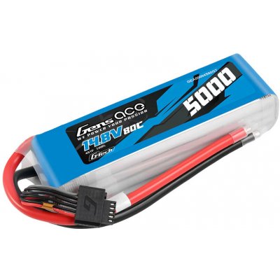 Gens Ace Acepow Electronics Co. Ltd G-Tech LiPo 4S 5000mAh 14,8V 4S1P 80C – Hledejceny.cz