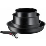 Tefal Ingenio Black Stone černý 5 ks – Zbozi.Blesk.cz