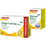 Walmark Omega-3 Forte 1000 mg 120+60 tablet + Walmark Koenzym Q10 Forte 60 mg 60 kapslí – Hledejceny.cz