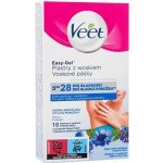 Veet Easy-Gel Wax Strips Bikini and Armpit depilační pásky pro oblast podpaží a bikin 16 ks – Sleviste.cz