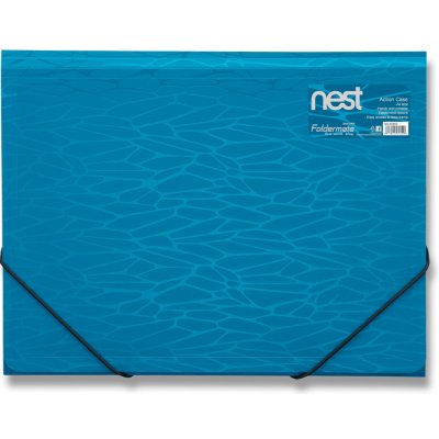 Foldermate NEST Action Case tříchlopňové desky modré A4 – Zboží Živě