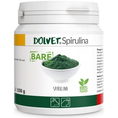 Dolvet Spirulina podpora imunity, detoxikace, lepší zažívání 150 g – Hledejceny.cz