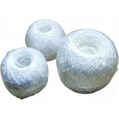 Polypropylenový motouz (PP) 250 g, bílý, cca 200 m – Hledejceny.cz