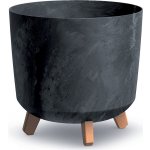 Prosperplast Květináč GRACIA TUBUS BETON EFFECT antracit 29,8cm – Hledejceny.cz