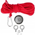 KRAFT&DELE Magnet fishing 140kg oboustranný pro lovce pokladů KD10415 – Zbozi.Blesk.cz