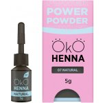 OKO Power Powder Henna – prášková henna na obočí Natural Brown 5 g – Zboží Dáma