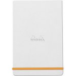 Rhodia Zápisník s pevnými deskami 9x14cm White – Zbozi.Blesk.cz